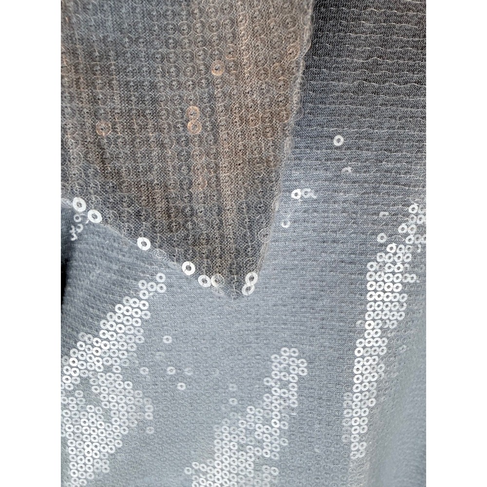 WorthingtonxJason Bolden Blue Sequin Button Down Shirt & Mock Neck Dress Set 3X - Picture 5 of 10